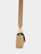 Fendi Beige Pequin Striped Baguette Bag
