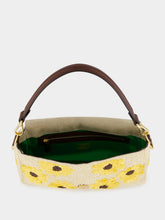 Fendi Floral Sequin Embroidered Baguette Bag