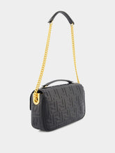 Fendi Medium Black Baguette Chain Bag
