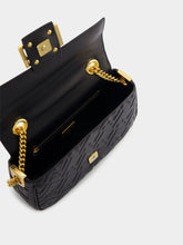 Fendi Medium Black Baguette Chain Bag