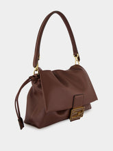 Fendi Brown Nappa Leather Mamma Baguette Bag