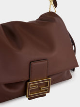 Fendi Brown Nappa Leather Mamma Baguette Bag