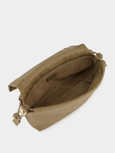 Fendi Dove Grey Soft Medium Baguette Leather Bag