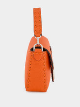 Fendi Orange Baguette Mini Selleria Bag