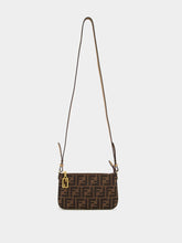 Fendi Brown FF Baguette Pouch