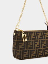 Fendi Brown FF Baguette Pouch