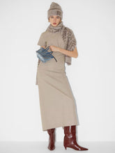 Fendi Light Blue FF Jacquard Mini Shopper Bag