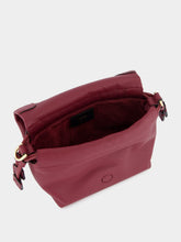 Fendi Burgundy Mamma Baguette Mini Bag