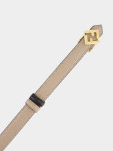 Fendi FF Diamonds Black Beige Reversible