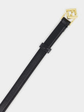 Fendi Black FF Diamonds Leather Belt