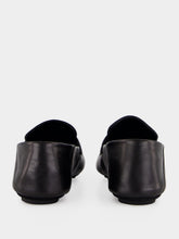 Fendi Black Baguette Leather Loafers