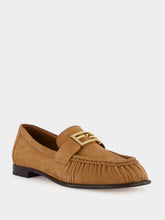 Fendi Sellier Baguette Calfskin Loafers