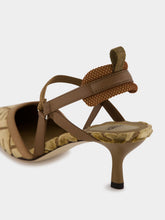 Fendi Brown Colibrì Lite Slingbacks