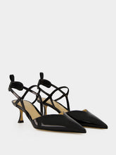 Fendi Black Very Colibrì Slingback Pumps