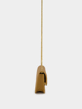 Fendi Light Brown Nappa Leather Wallet on Chain Baguette