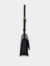 Fendi Black Patent Leather FF Wallet on Chain