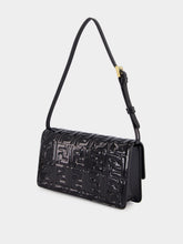 Fendi Black Patent Leather FF Wallet on Chain
