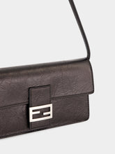 Fendi Black Tube Leather Wallet On Chain