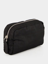 Fendi Black FF Zucca Double Zip Small Toiletry Case