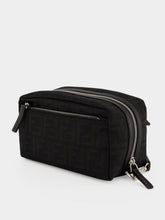 Fendi Black FF Zucca Micro Toiletry Case