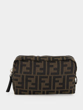 Fendi Brown FF Zucca Micro Toiletry Case