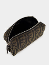 Fendi Brown FF Zucca Micro Toiletry Case