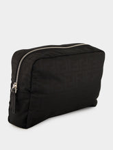 Fendi Black Technical Fabric Toiletry Case