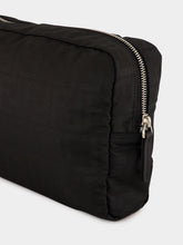 Fendi Black Technical Fabric Toiletry Case