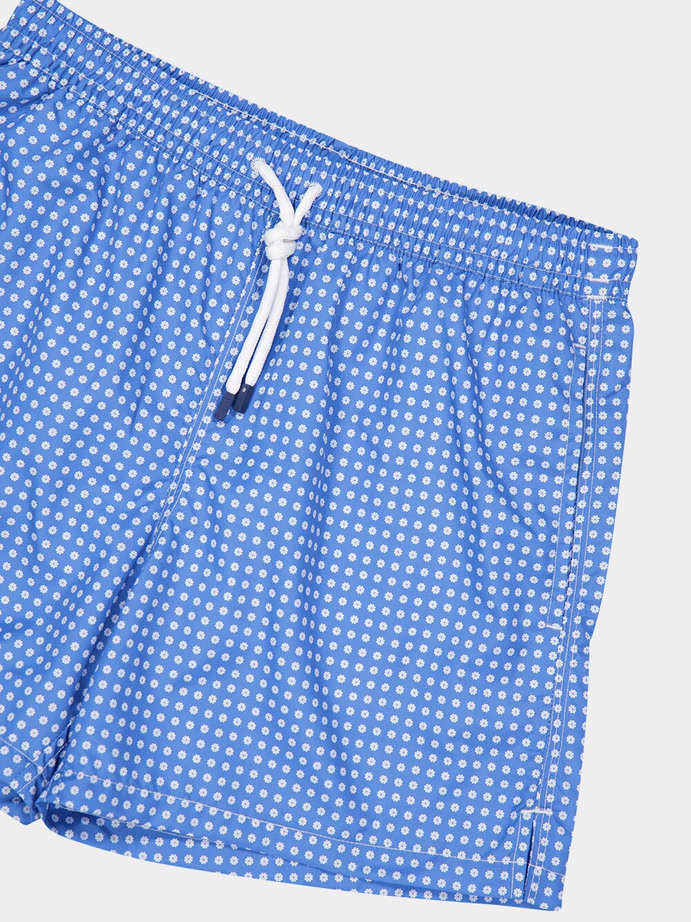 Blue Dotted Swim Trunks