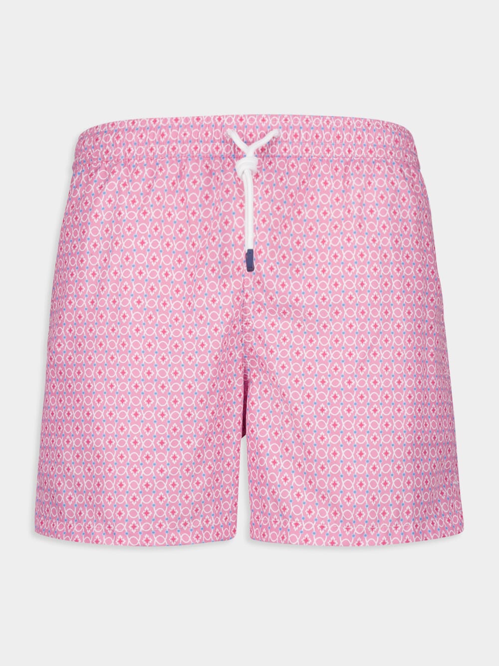 Pink Madeira Vintage Pattern Sustainable Swim Trunk