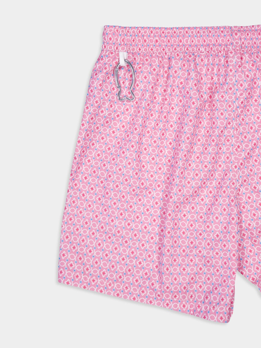 Pink Madeira Vintage Pattern Sustainable Swim Trunk