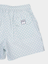 Fedeli Light Green Patterned Swim Shorts