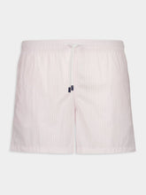 Fedeli Pink Striped Madeira Swim Shorts