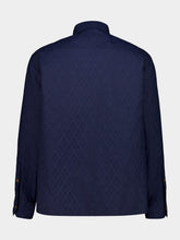 Valentino Garavani Gulf Blue Cotton Jacket