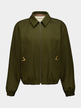 Valentino Garavani Military Green Cotton Jacket