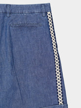 Valentino Garavani Blue Denim Casual Bermuda Shorts