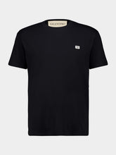 Valentino Garavani Black Cotton Jersey T-Shirt