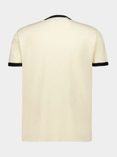 Valentino Garavani Cream and Black Panther T-Shirt