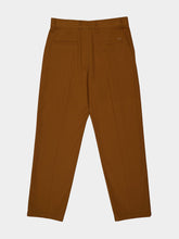 Valentino Garavani Chocolate Cotton Gabardine Pants