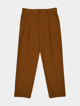 Valentino Garavani Chocolate Cotton Gabardine Pants
