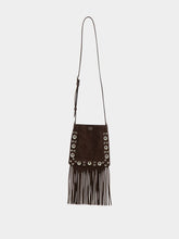 Valentino Garavani Brown Nellcôte Suede Crossbody Bag