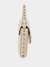 Valentino Garavani Light Ivory Mini Calf Leather Rockstud Bag