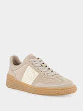 Valentino Garavani Beige Calf Leather Sneakers