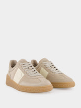 Valentino Garavani Beige Calf Leather Sneakers