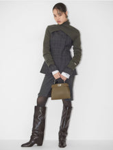 Fendi Brown Leather High-Heeled Boots