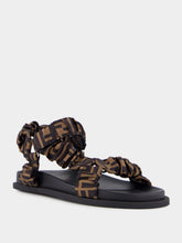 Fendi Motif Feel Flat Sandals