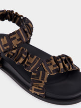 Fendi Motif Feel Flat Sandals
