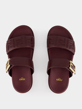 Fendi Plum Feel Nappa Leather Slides