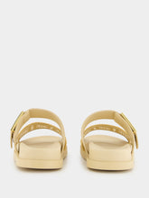 Fendi Beige Feel Mesh Raffia FF Slides