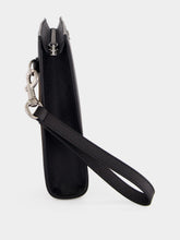 Valentino Garavani Black Leather Valentino Garavani Pouch